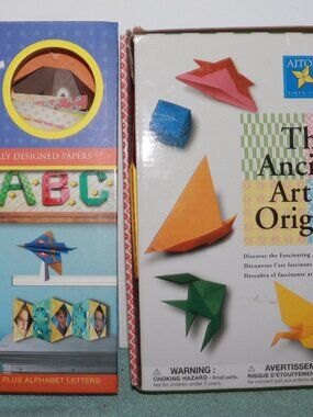 Aitoh "The Ancient Art Of Origami" Art Of Paper Folding & Mommy Gami Origami